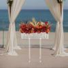 Clear Acrylic Flower Display Stand for Wedding & Home Decor, 5kg Capacity, Elegant Centerpiece for Bouquets, Vases and Event