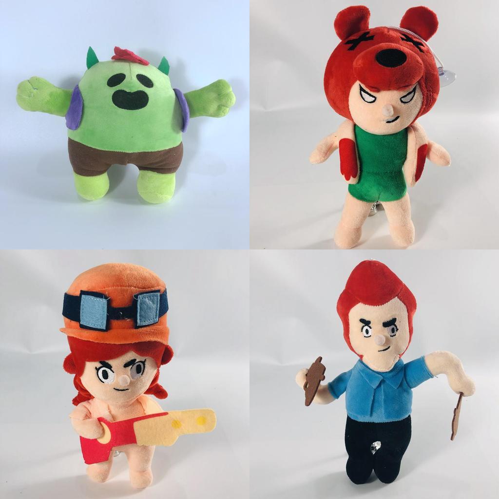 Brawl Stars Cactus Plush Toy With Soft Short Pile For Collectors And Kids