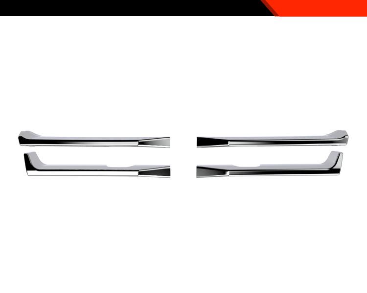 Nissan Patrol Armada Y63 Front Bumper Lower Grille Chrome Trim