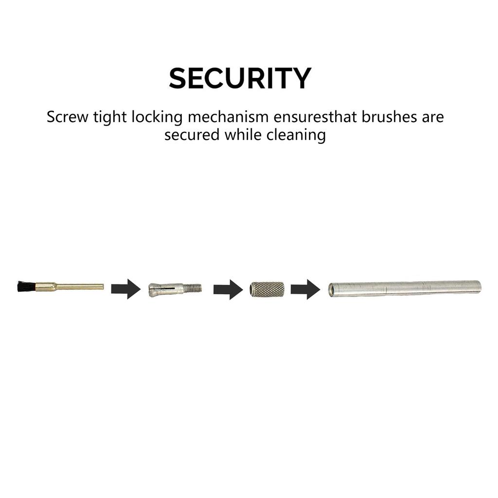 23Pcs Paint Spray Guns Cleaning Maintenance Brush Kit Cleaner Mini Brushes and Needles for Airbrush Nozzles Repair Tool