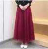 Women's Mid-length Mesh Tulle Skirt