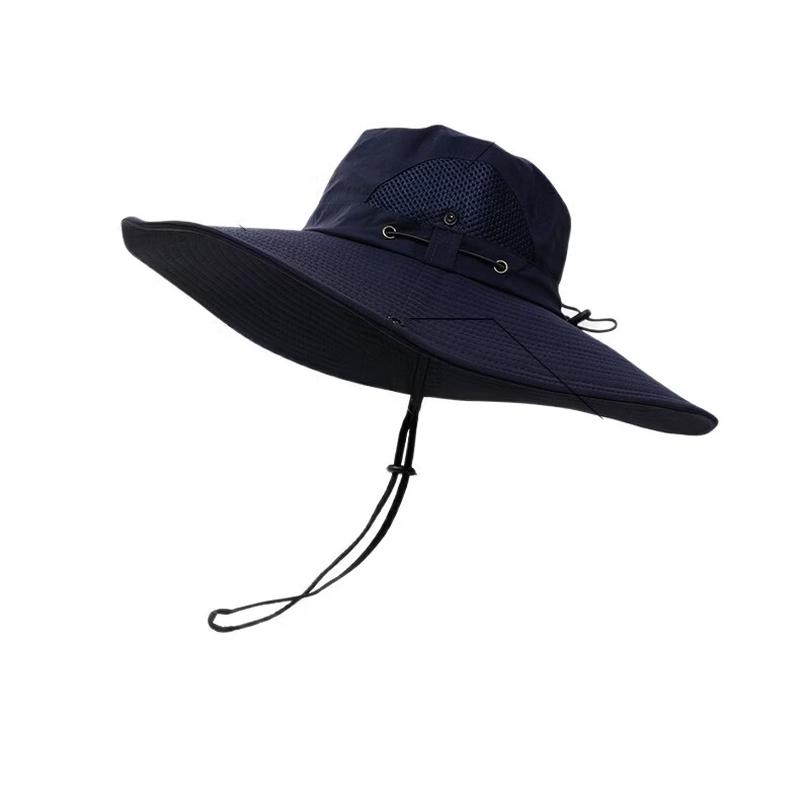 Unisex Outdoor Mesh Sun Protection Fisherman Hat