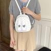 Schoolbag Korean Version Cartoon Cute Polka Dot Rabbit Ears Backpack Female Niche Design Mini Student Schoolbag Foreign Style Backpack