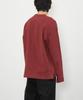 RAW TO RAW Mrt031 Brushed Cotton Oversized Long Sleeve Tee (Maple)