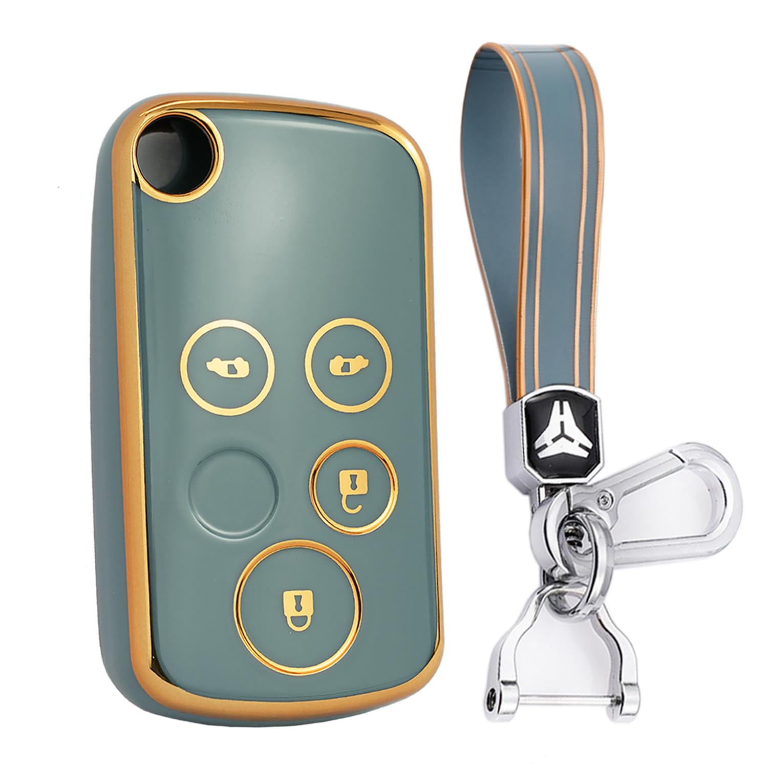 

[KUNIO] Honda Dedicated Silicone Key Case Key Holder Key Cover Stylish Full Protection Honda