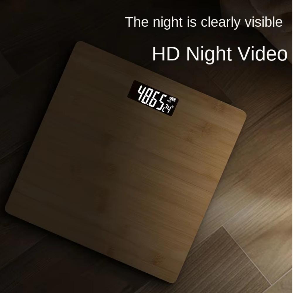 180KG Model Bamboo Weight Scale Square Electronic Weighing Scale Woman Body Scales  Home Use