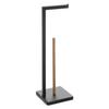 Natureo Black Toilet Paper Stand