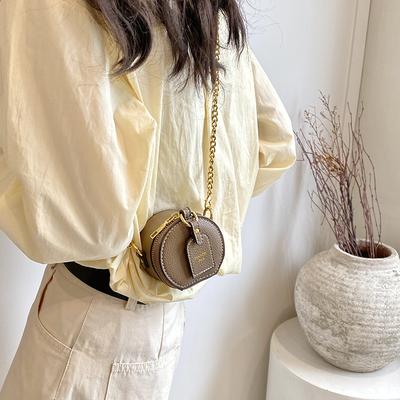 Exquisite and Cute Mini Small Pu Solid Color Women's Change Mouth Red Envelope 24 Spring New Shoulder Messenger Bag