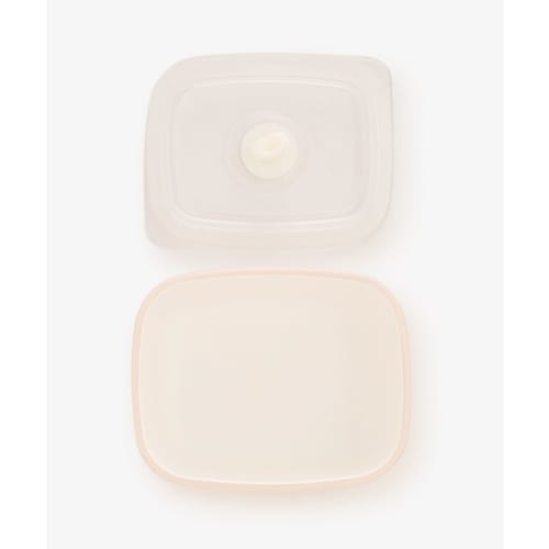 Afternoon Tea LIVING JJ22 Yamanaka Lacquer Logo Works Antibacterial Storage Container, Small, Pink