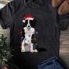 Border Collie Christmas Lights Xmas Dog Lover T-Shirt - Gift for Dog Lovers - Funny Dog - Border Collie Lovers - Mother's Day