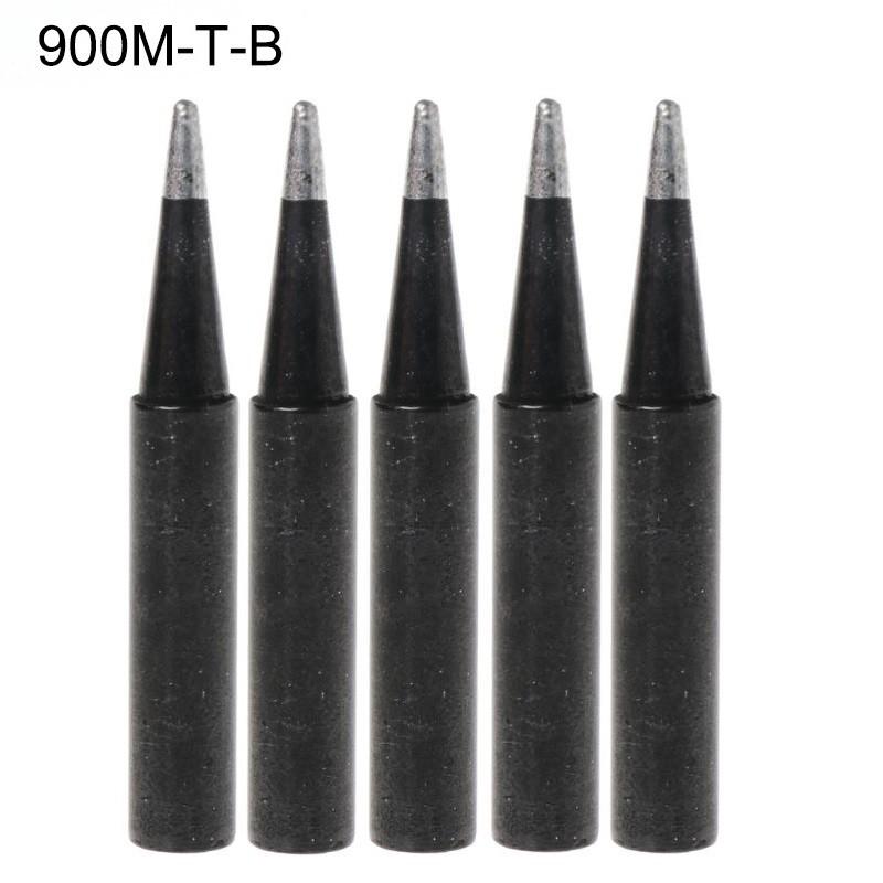 5pcs Soldering iron tip 900M-T Metal Black Solder Welding Tool Replacement