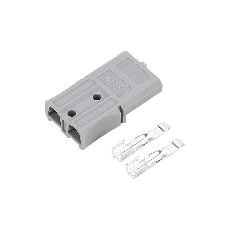 40A 600V Amp Plug Terminal Power Connector for Industrial Forklift Battery Heavy Duty Charging Adapter