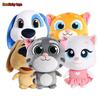 28cm Schattig Praten Kat Pluche Speelgoed Zacht Gevuld Dier Pop Kawaii Cadeau Voor Kinderen