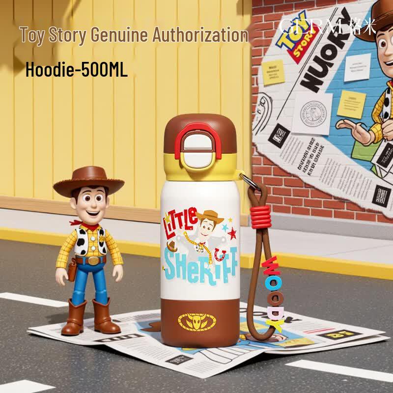 Germ Toy Story Woody Kids 500ml Insulated Bottle with Straw