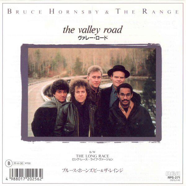 

7inch Record BRUCE HORNSBY THE RANGE Valley Road RPS271 RCA 1988 Japan Rock Used