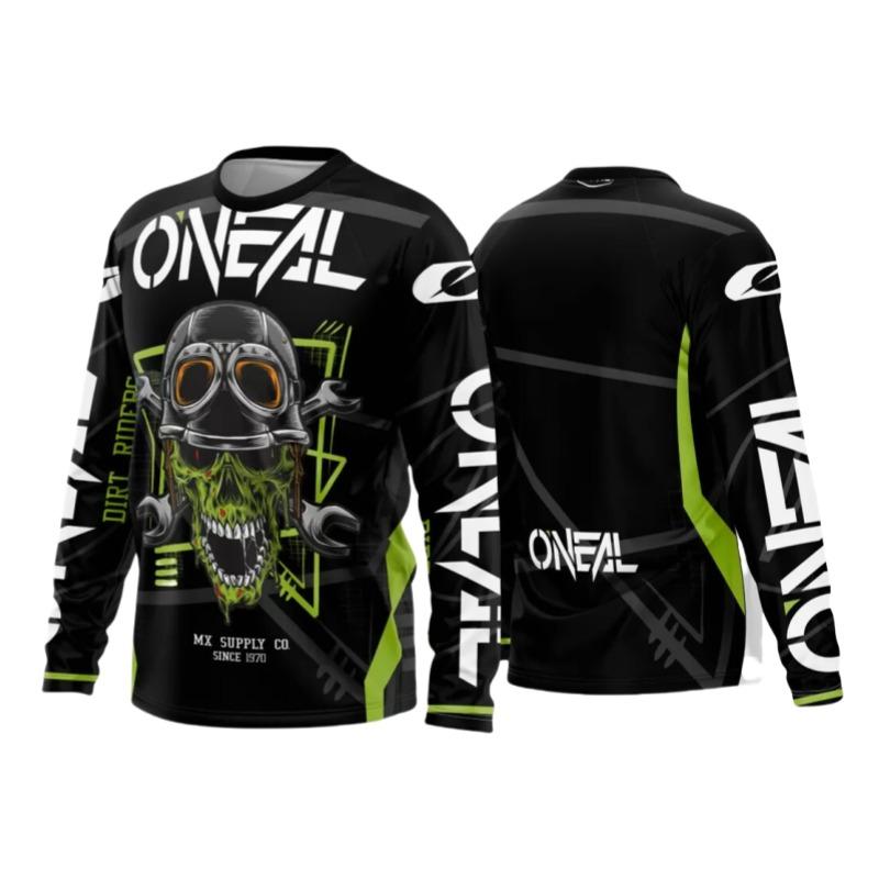 Motorcycle Ride Sports Men Long Sleeve T-shirt Fashion Comfortable Unisex Tops Casual Loose O-neck Tee Fall Outdoor Gym Clothing