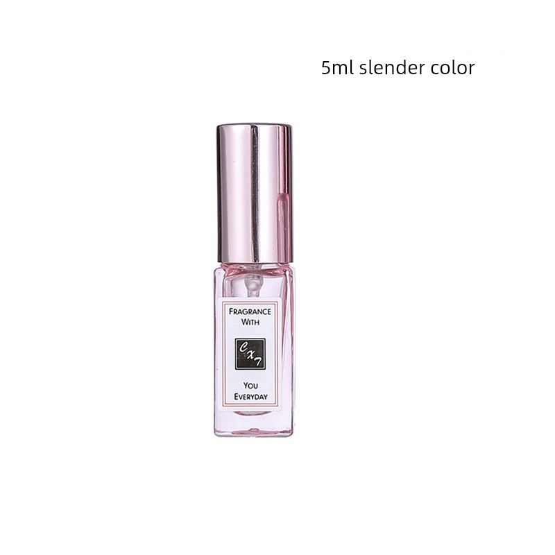 5 Ml10ml Perfume Sub-Bottles Glass Press Perfume Bottle Spray Empty Bottle Small Perfume Bottle Portable Sub-Bottle 5ml Rose Gold One Color Free Sticker