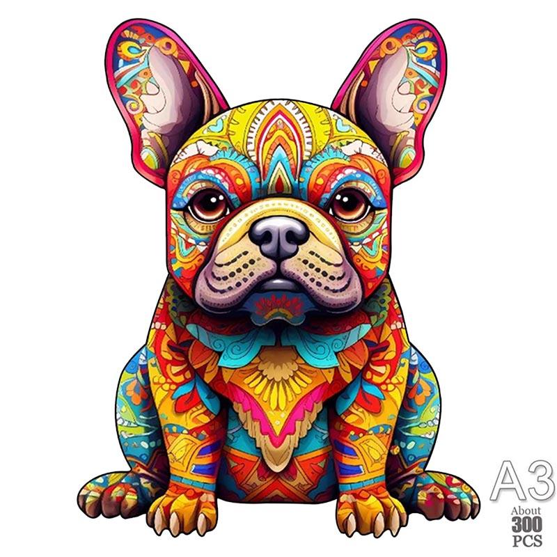 Dinosaur Wooden Jigsaw Puzzles Art Unique Butterfly Animal Shaped Puzzle Diy Leisure Game For Adults Kids Family Home Decor