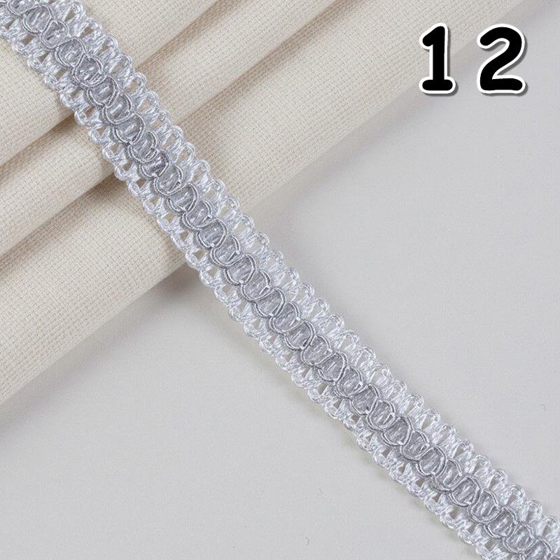 

11.5M Tassel Braid Fringe Lace Trim Edge Ribbon For DIY Sewing Lampshade Curtain Sofa Pillow Home Upholstery Decor Accessories 11.5M