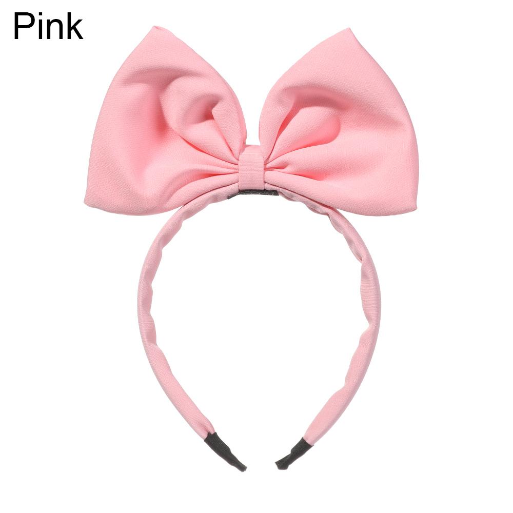 Women Girls Cosplay Costume Headwear Big Bow Headband Headdress Party Decoration Bowknot Hair Bands
