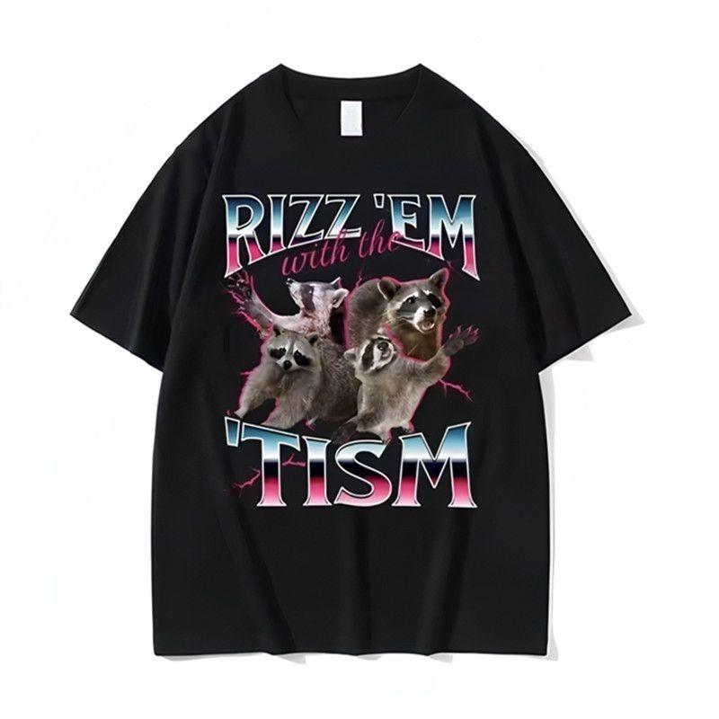 

Fun Cat Printed Men s T-Shirt Summer Vintage Kawaii Men s Women s Surfing Beach T-Shirt Unisex Breathable Casual Top S