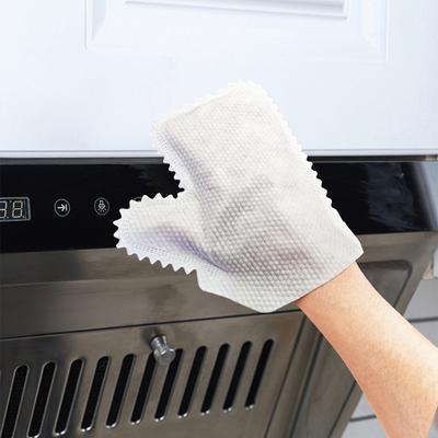 2Pcs Lazy Rag, Non-woven Gloves, Wet and Dry Cleaning Rag, Housework Disposable Dishwashing Gloves Scouring Cloth