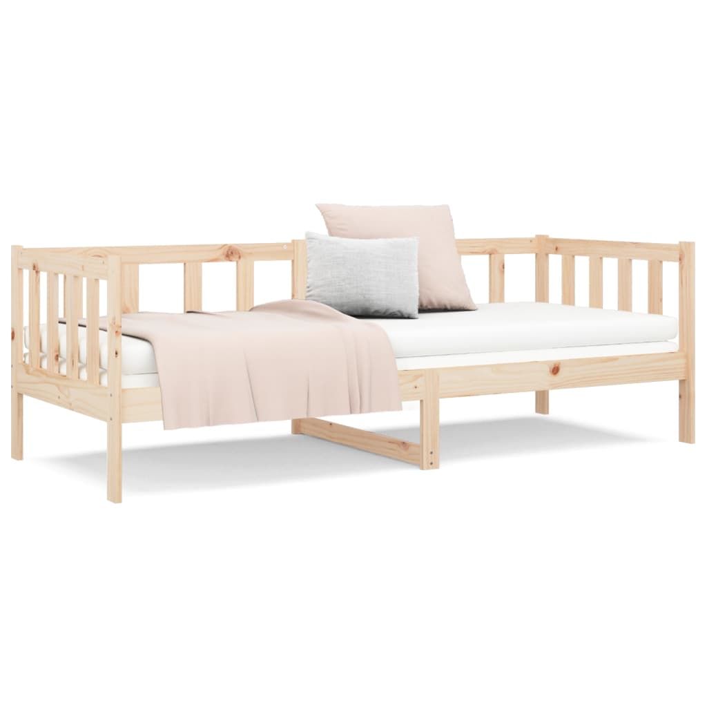 Vidaxl Daybed Without Mattress, 90X190 Cm, Solid Pine Wood