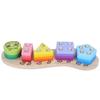 Wooden Puzzle Toys Geometric Shape Color Cognition Educational Children ToyColumn Puzzle Toys