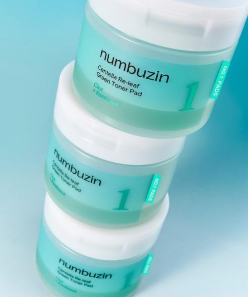 Numbuzin No.1 Cica Green Blended Pad 70 Sheets