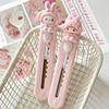 Cute Rabbit Craft Knife Portable Mini Box Cutter for Students Cartoon Retractable Utility Blade for Package Unboxing Cutter