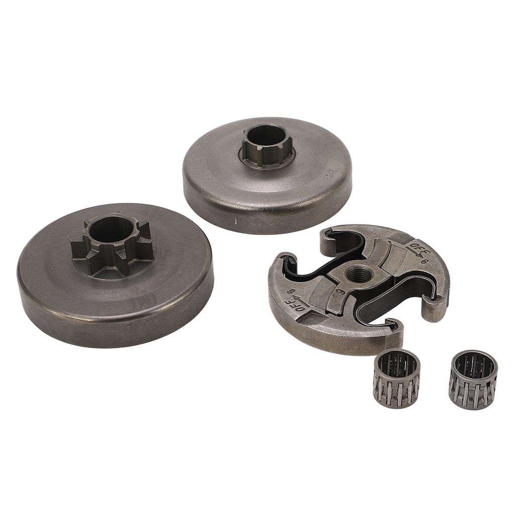 0.325 7T Chainsaw Clutch Assembly 537291702 Clutch Drum Bearing Kit Replacement For Husqvarna 455 460 Rancher Chainsaw