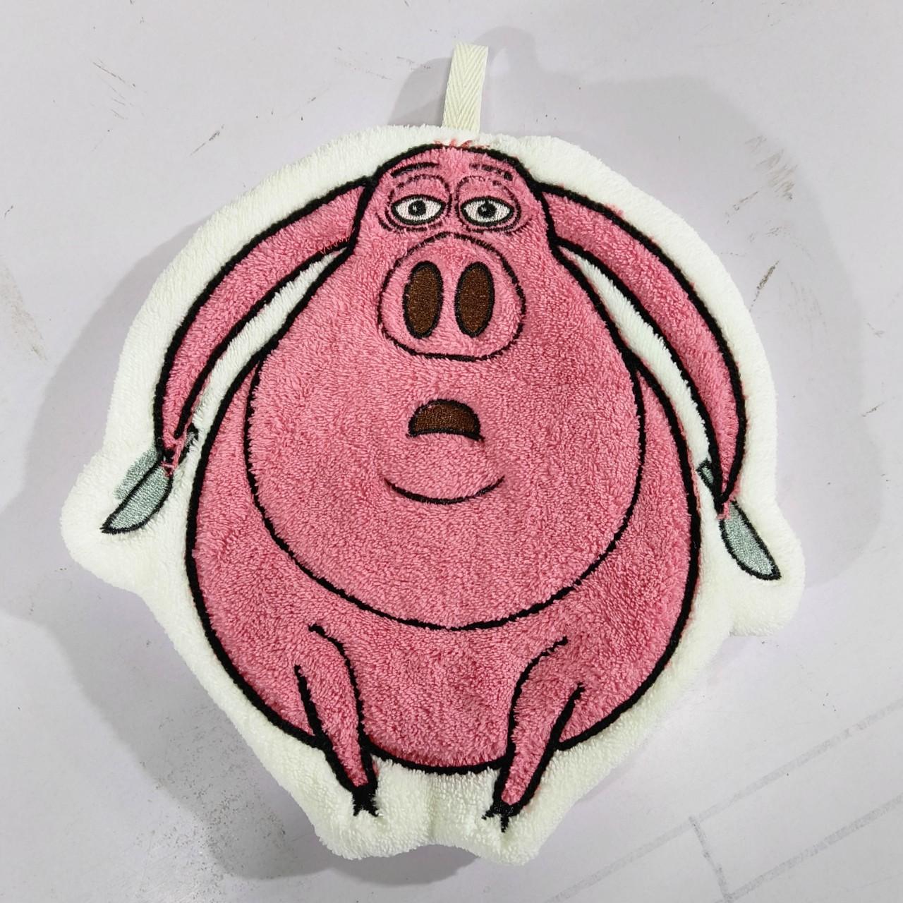 

Мультяшное новое кухонное полотенце для рук Нечжа, подвесное, милое, утолщенное, бытовое абсорбирующее полотенце для ванной комнаты, не линяет, тряпка