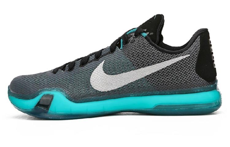 

Nike Kobe 10 Liberty Kobe Lace Up Slip Resistant Lightweight Non slip Lightweight Low top Performance Basketball Shoes 745334-002 41