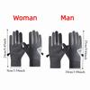 Warm Full Finger Gloves Anti-Slip TouchScreen Mittens Cold-proof Gloves  Riding Equipment