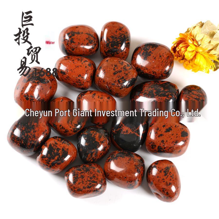 Golden Swan Red Obsidian Incense Diffuser: Children s Ore Digging & Home Decor Stone Ornament.