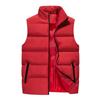 Men S Sleeveless Stand Collar Padded Vest Winter Casual Sports Cotton Jacket