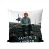 Singer EEd Sheeran Pillow Case For Car Sofa Decorative Home Doublesided Print Plush Square Throw Pillow Cushion Cover