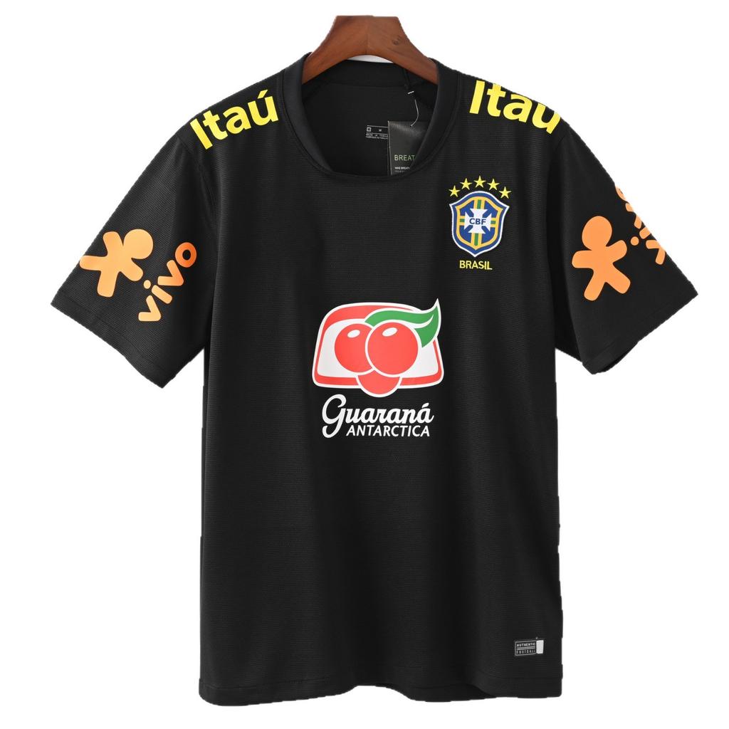 Fünf Sterne Brasilien Heim Auswärts 980204 Retro Trikot Nationalmannschaft Fan Edition Thailändischer Fußball