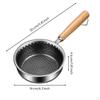 Non Pan Thickened Bottom Single Egg Frying Precision Pouring Edge Design Skillet for Kitchen