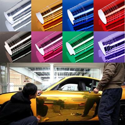 Solid Color Waterproof Uv Protected Auto Wrap Film Car Sticker Decal Sheet