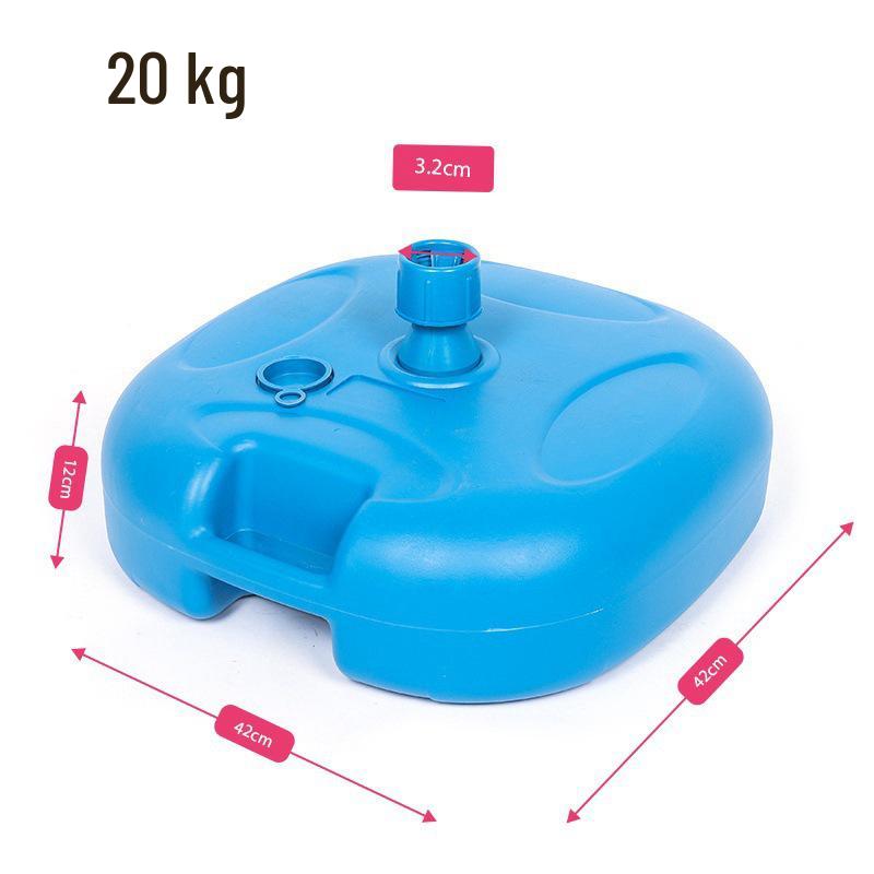 Large Outdoor Umbrella Base for Beach with Water Injection Feature