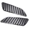 NEW HOT In Stock-Car Front Grill Hood Cover, Carbon Fiber Bonnet Grill Air Outlet Vent Cover Trim For-BMW E90 E91 E92 F30 E46 DT