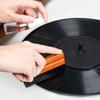 Vinyls Record Cleaning Brush Anti Static Velvet LP Cleaner Remove Dust Dirt & Debris Anti Static Design