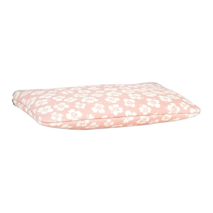 Coach Corner Zip 16 Floral Print Wristlet Women Wristlet Pink White CA785-IMPMC