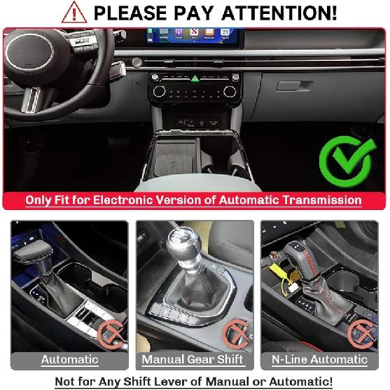 Sixthsmoy Armrest Storage Box Tray For 2025 Hyundai Tucson Limited Car Center Console Organizer Secondary Interior Accessories