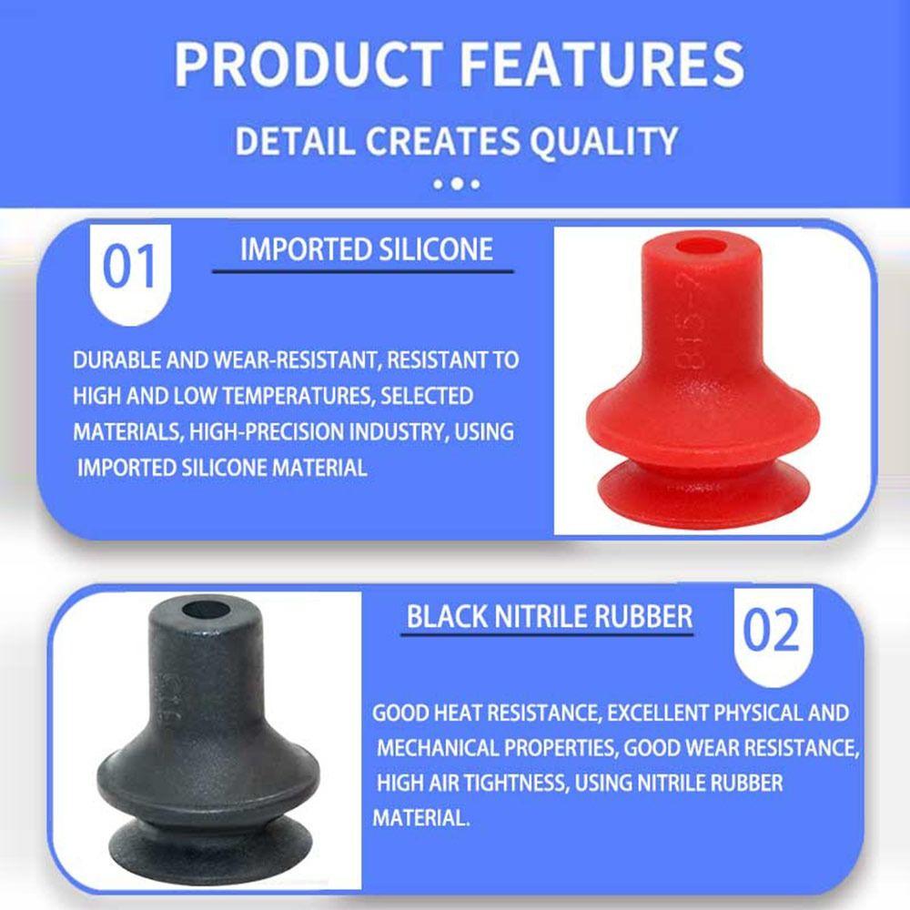 1Pcs B5 B8 B10 B15 B20 Robotic Vacuum Sucker  for Injection Molding Machine Manipulator