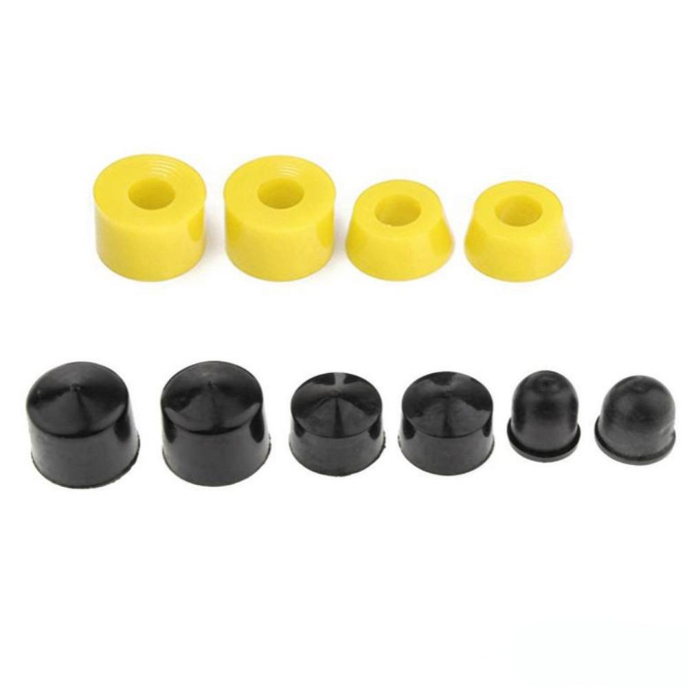 10pcs/set Multicolors Pivot Cups Kit Shock Proof Accessory for Tricked Boards Longboard Double Kick