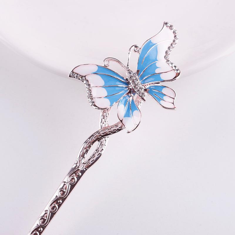 Women's 2026 Spring/Summer Chinese Tassel Alloy Hairpin - Qipao Hair Accessories