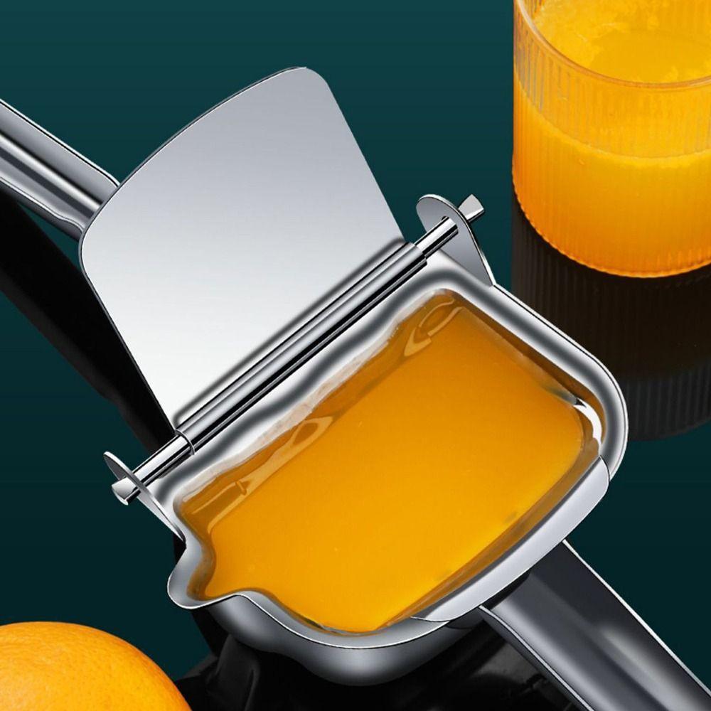 Hand Press Orange Juice Extractor Stainless Steel Portable Fruit Press Manual Juicer  Kitchen Tool