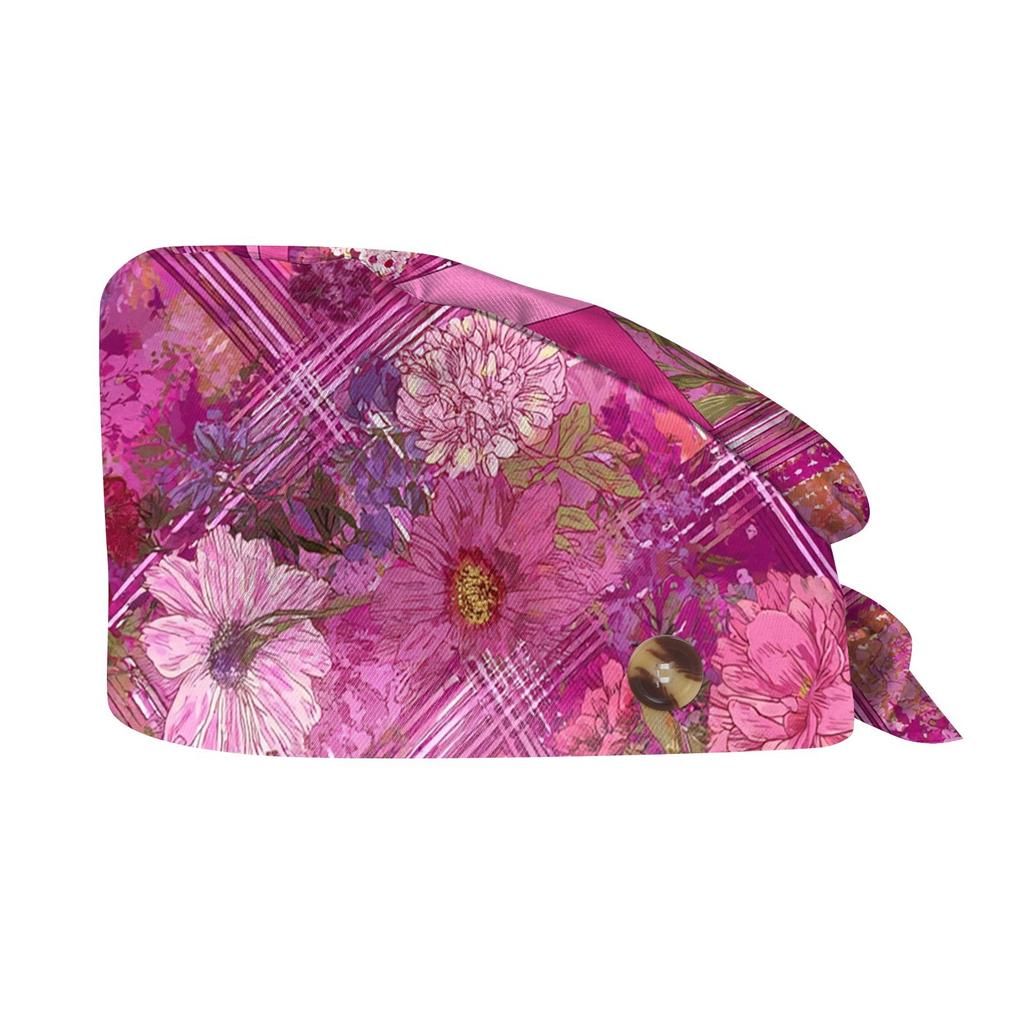 Fashion Printed Work Cap Casual Wash Hat Wrap Hat Cap